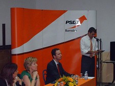 PSD apresentou candidatos por Setúbal no Barreiro Defendendo como prioridade a situação de emergência do Estado social