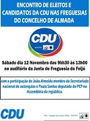 Encontro de Eleitos e Candidatos da CDU nas Freguesias do Concelho de Almada