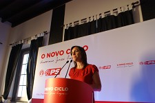 Madalena Alves Pereira líder PS Barreiro Apresenta manifesto da candidatura à presidência da Federação Distrital de Setúbal do PS