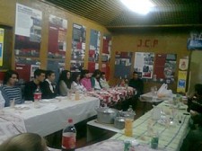 JCP da Escola Secundária Poeta Joaquim Serra no Montijo Promoveu convívio de comemoração do 25 de Abril