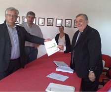 Eduardo Cabrita, Candidato à Federaçâo PS de Setúbal Formalizou candidatura com a entrega da documentação