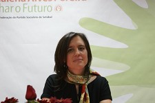 Madalena Alves Pereira, formaliza a candidatura a presidente da Federação Distrital de Setúbal do PS