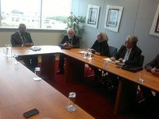 Visita de Deputados do PS de Setúbal ao Seixal Pequenas e Médias empresas estão a ser sufocadas