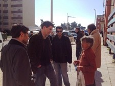 Candidato do PS Barreiro visitou Quinta da Mina Alerta para estado de degradação das habitações