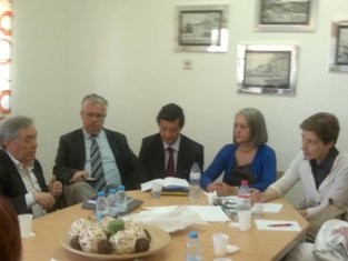 Deputados Socialistas contactamc om projectos da Misericórdia de Almada No âmbito da iniciativa «Políticas de Emprego e Combate á Exclusão Social»