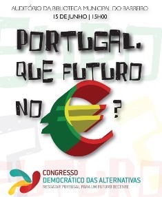 No Auditório da Biblioteca Municipal do Barreiro Debate Cidadão «Portugal - Que futuro no euro ?»