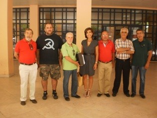 CDU na frente em Palmela Primeira força política a apresentar legalmente os seus candidatos