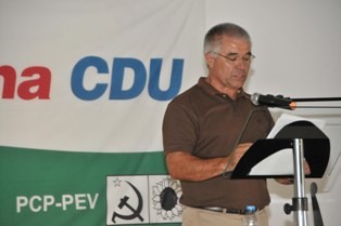 Candidatura da CDU - Santiago do Cacém António Albino candidato à Presidência da Junta de Freguesia do Cercal do Alentejo