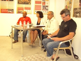 Conversa e Debate no Espaço CDU - Barreiro Carlos Humberto afiança que a CDU está em «condições de salvar o serviço público»