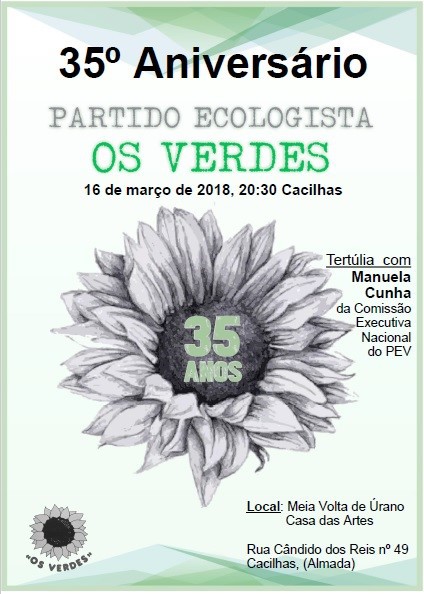 Em Cacilhas - Almada Exposição sobre os 35 anos de lutas ecologistas