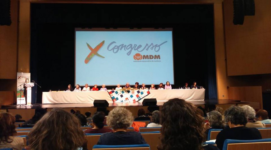 Setúbal - X Congresso do MDM A Igualdade na Vida, o combate do nosso tempo.