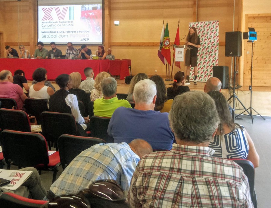 Setúbal - 16.ª Assembleia da Organização Concelhia do PCP Marcada pela confiança e grande determinação para o trabalho futuro