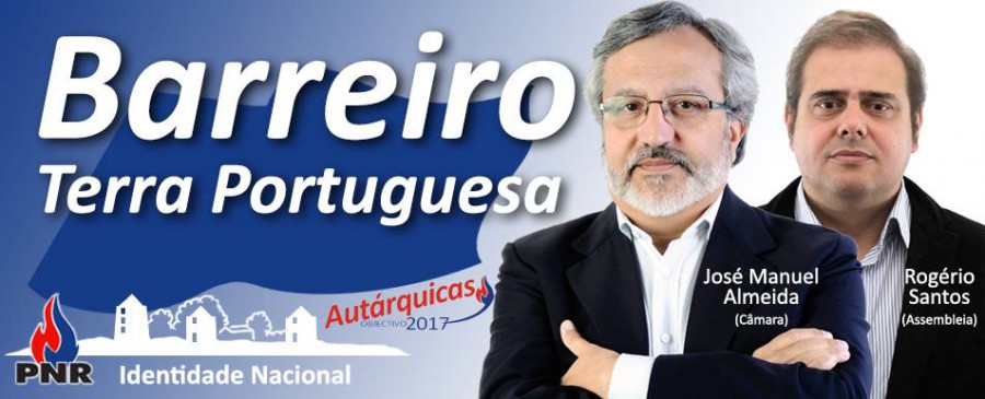 Apresentação da candidatura «Barreiro Terra Portuguesa» Conta com a presença do Presidente do PNR José Pinto-Coelho