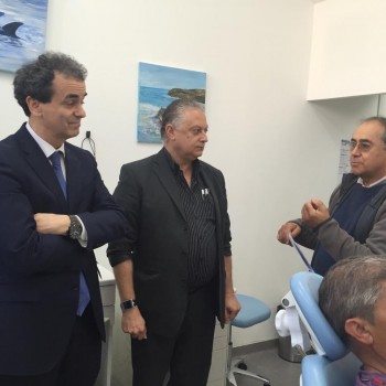 Secretário Estado da Saúde visita Clínica Social Dentária em Setúbal Já conta com mais de mil consultas a pessoas financeiramente carenciadas