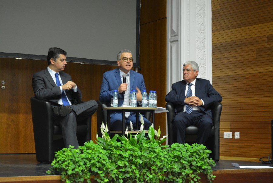 Ministro da Economia, Manuel Caldeira Cabral no Litoral Alentejano Participou na reunião do Conselho Estratégico para o Desenvolvimento Intermunicipal