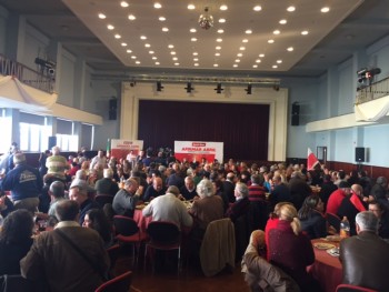 Setúbal - Candidato à presidência da República Edgar Silva ALMOÇOU COM OS TRABALHADORES DA CÂMARA MUNICIPAL DE PALMELA