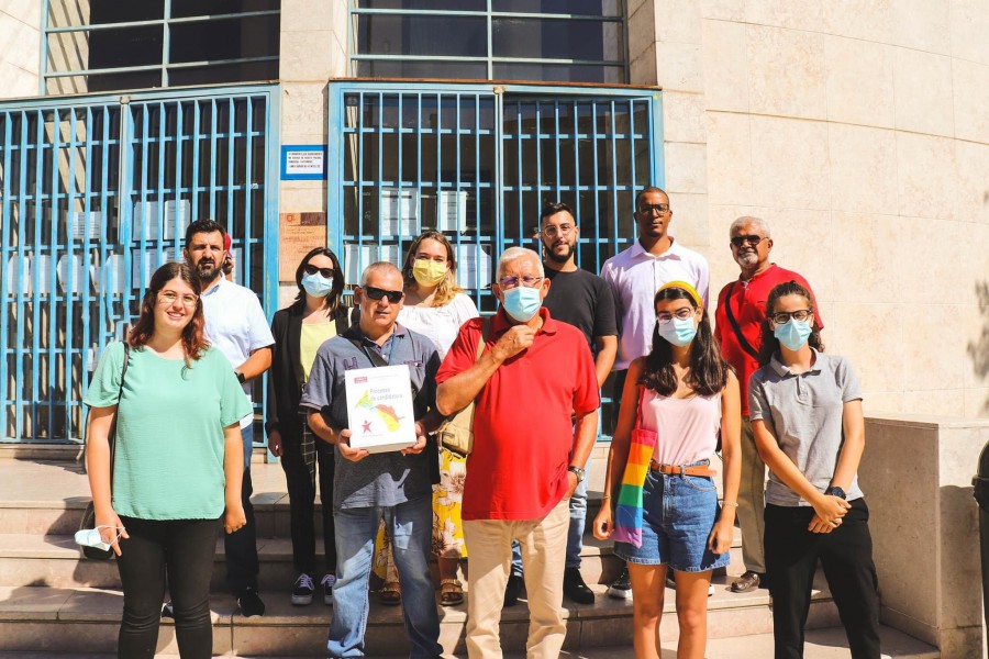 Bloco de Esquerda Barreiro entregou no Tribunal da Moita Processo de candidatura para as Autárquicas de 2021