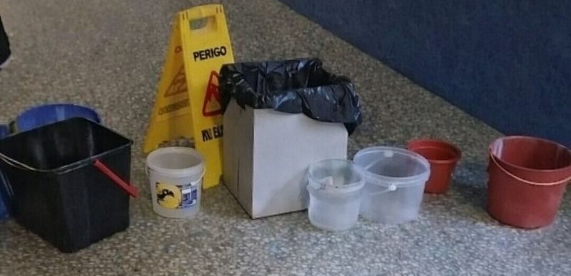 Comissão de freguesia da Moita do PCP Alerta para a degradação da Escola Secundária da Moita
