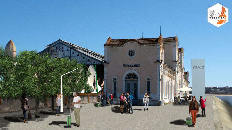 Estação Sul e Sueste como porta de entrada de turistas no Barreiro Para Bruno Vitorino este equipamento dever ser um motivo de afirmação de identidade