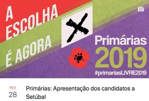 Legislativas pelo circulo de Setúbal Sessão Publica no Montijo de apresentação dos candidatos às primárias do LIVRE