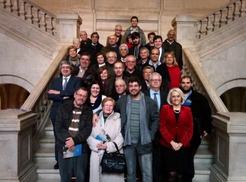 Militantes do PS Barreiro na Assembleia da República Com deputados eleitos pelo círculo de Setúbal conhecem casa da democracia