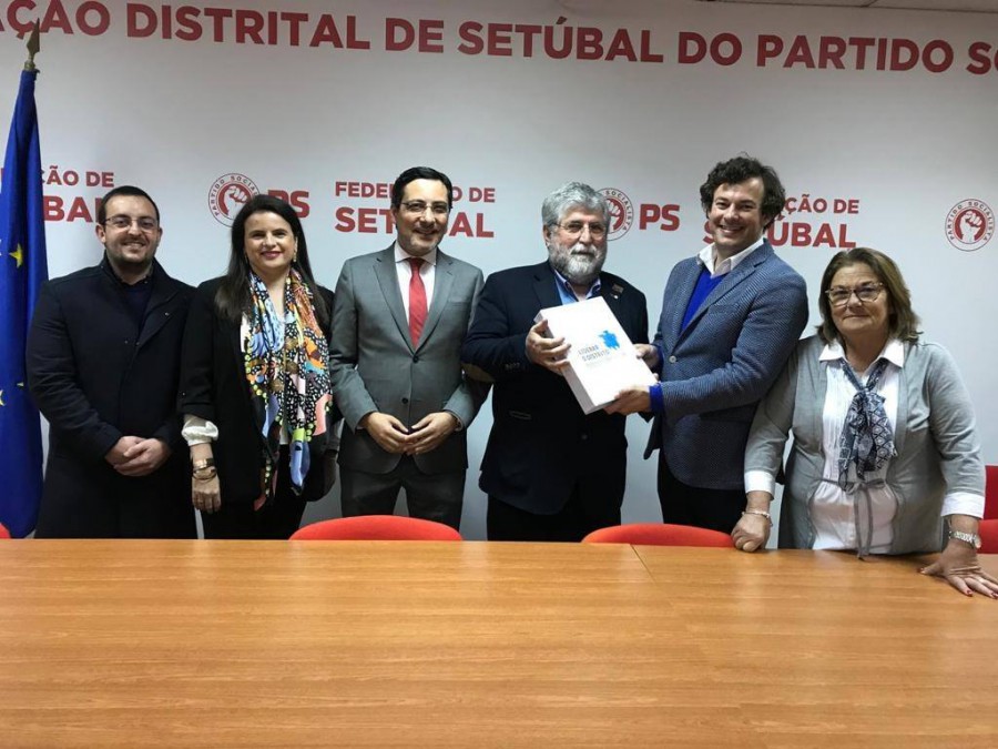 Presidência da Federação Distrital de Setúbal do PS António Mendes formaliza Candidatura