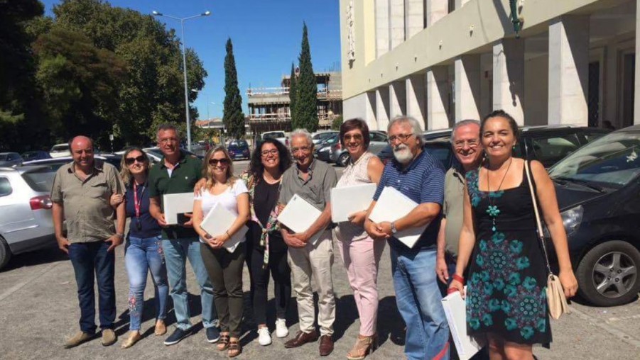 CDU Alcochete Entrega listas para Autárquicas no Tribunal do Montijo