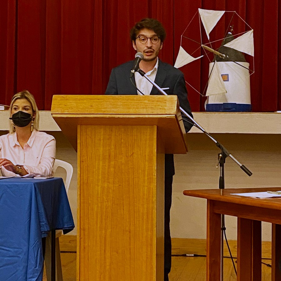 Juventude Socialista - Palmela Francisco Colaço sucede João Estróia Vieira na liderança