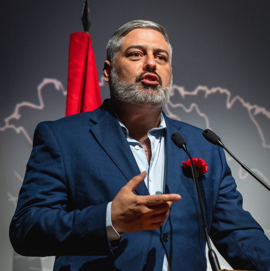 No Auditório Municipal Augusto Cabrita - Barreiro «Gala da Liberdade» do PS Setúbal com presença de José Luís Carneiro