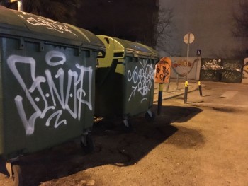 Espaço público do Barreiro é demasiado penalizado por este fenómeno Bruno Vitorino quer criar «brigada anti-grafittis»