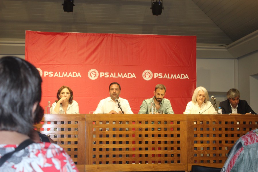 Tomada de Posse da Comissão Política Concelhia do PS Almada Reeleito Ivan Gonçalves para Presidente