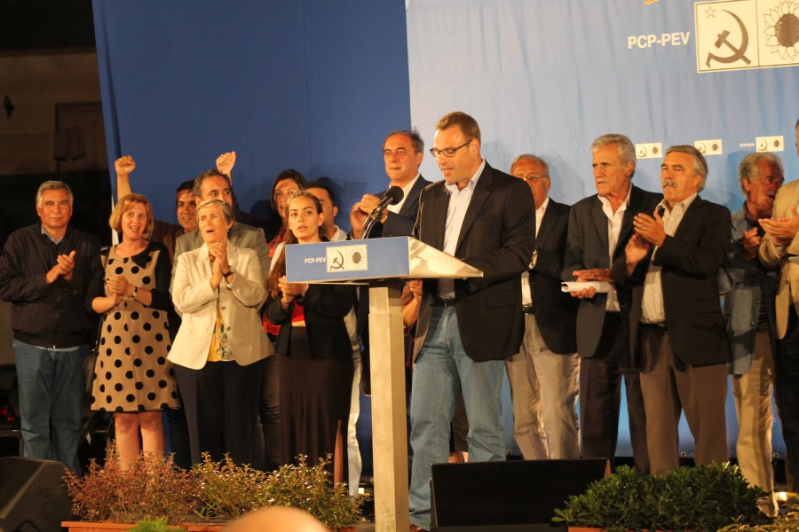 CDU APRESENTA NO SEIXAL LISTAS PARA A CÂMARA E PARA A ASSEMBLEIA MUNICIPAL