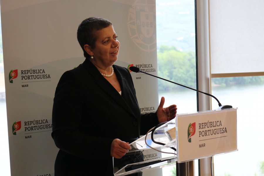 Ministra do Mar, Ana Paula Vitorino presidiu esta sexta-feira à Sessão de Abertura da Conferência «Douro: Um Canal para o Território»