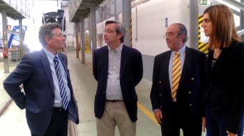 Nuno Magalhães acompanhou concelhia de Almada Visita ao MTS - Metro Transportes do Sul