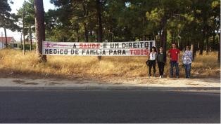 Bloco de Esquerda - Setúbal Visita USF Qta. Conde ( Sesimbra) e Centro de Saúde de Corroios ( Seixal)