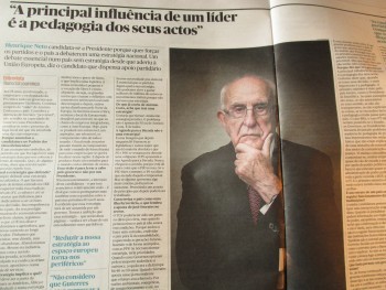 Henrique Neto, candidato a Presidente da República «Está-se a pensar fazer um porto no Barreiro que não serve para nada»