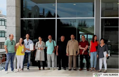 CDU Almada Entrega processo das candidaturas às Eleições Autárquicas