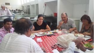 Bloco de Esquerda visita Restaurante Social e Clínica Social Dentária em Setúbal Solidário com a intervenção política direta do Padre Constantino Alves