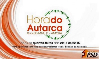 PSD promove «hora do Autarca» no Seixal «A Politica só faz sentido se for de proximidade. Mais ainda na política local»