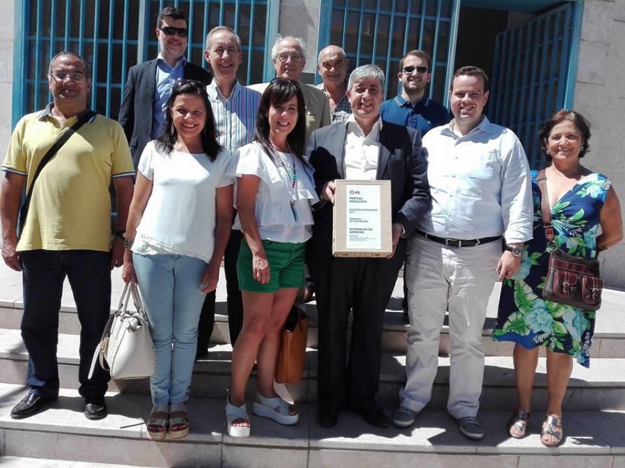 Partido Socialista diz «presente e pronto para Afirmar o Barreiro» Formalizou as suas candidaturas a todas as autarquias do Concelho