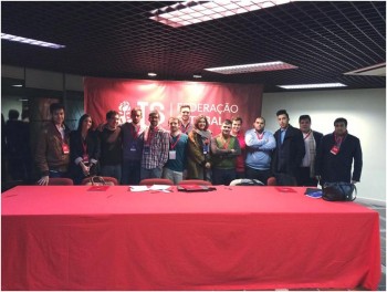 Congresso da Federação de Setúbal da JS Barreiro representado pela maior comitiva de delegados no Congresso