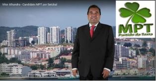 Cabeça de lista por Setúbal do MPT- Partido da Terra Vítor de Almeida Alhandra compromete-se a lutar pela transparência no exercício da política