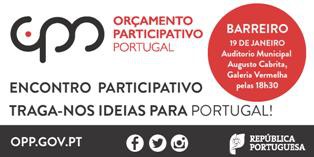 Orçamento Participativo Portugal no Barreiro Encontro Participativo