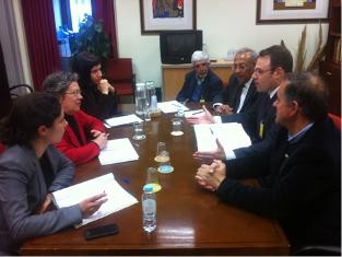 Grupo Parlamentar do Bloco de Esquerda reuniu com a Plataforma Juntos Pelo Hospital no Concelho Do Seixal Preocupado com pressão e a sobrelotação sentidas nos hospitais de Almada e Setúbal.