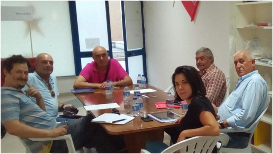 Bloco de Esquerda reuniu com «Plataforma Cívica Aeroporto BA6-Montijo Não» A necessidade de um debate o mais amplo possível é uma preocupação