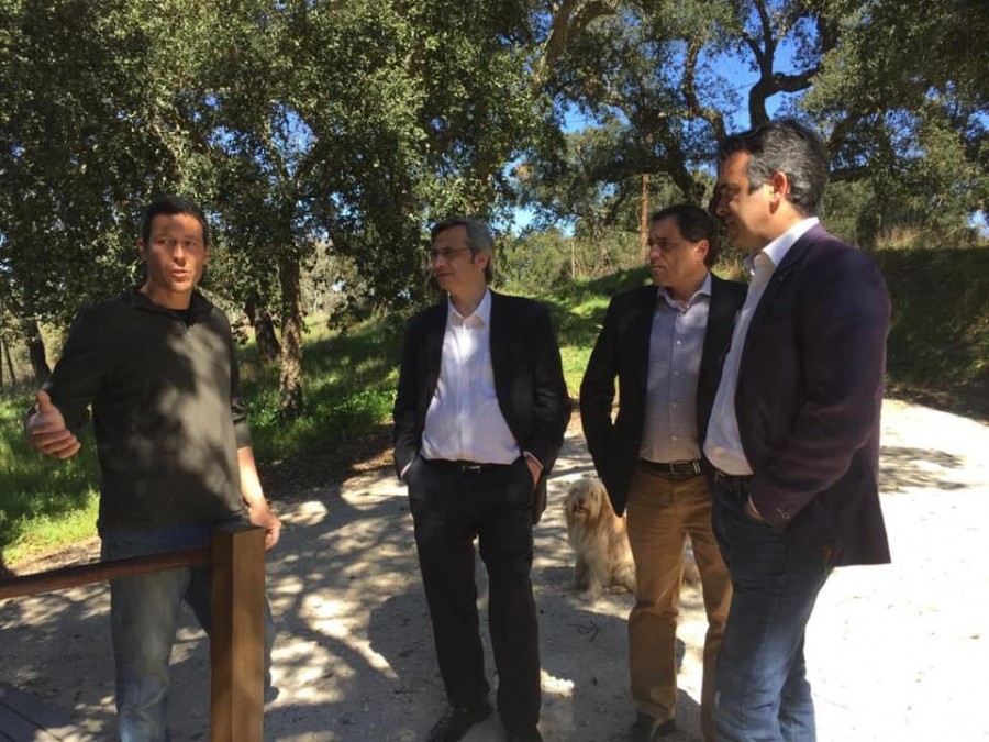 Nuno Magalhães líder parlamentar do CDS-PP eleito por Setúbal Dedicou o dia ao concelho do Montijo