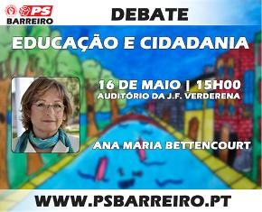 Acção de Formação do PS Barreiro Tem como tema «Educação e Cidadania»