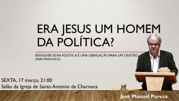 Barreiro - Respostas e perguntas em diálogo José Manuel Pureza do Bloco de Esquerda na Igreja de Santo António da Charneca