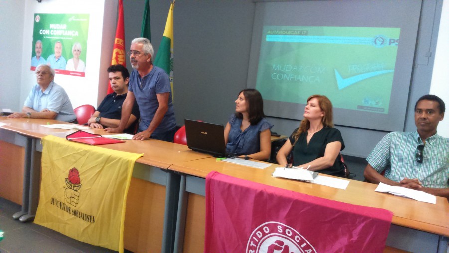 Moita - Apresentação das linhas programáticas do programa eleitoral do PS à União de Freguesias da Baixa da Banheira e Vale da Amoreira