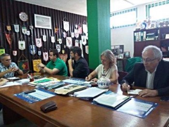 Vereadores eleitos pelo PS da Câmara Municipal do Barreiro VISITAM GRUPO DESPORTIVO FABRIL